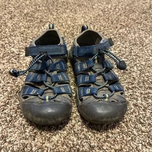 Keen Kids Water Shoes in Blue and Gray